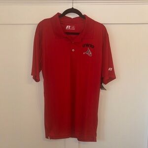 Russell Athletic Bold Red Polo